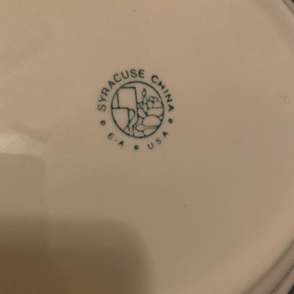 Vintage Syracuse China Platter - Strawberry Hill Pattern 6A - Picture 4 of 4